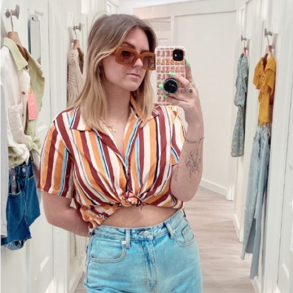 Frame Button shirt